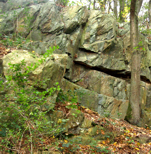 Escarpement rocheux